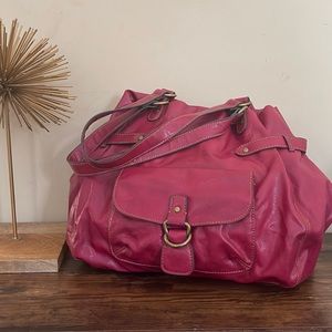 Gorgeous AXCESS Rasberry Red Hobo Bag